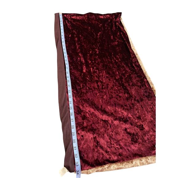 Apt. 9 Burgundy Pink Soft Cozy Crushed Velvet Lightweight Infinity Scarf - Picture 6 of 7